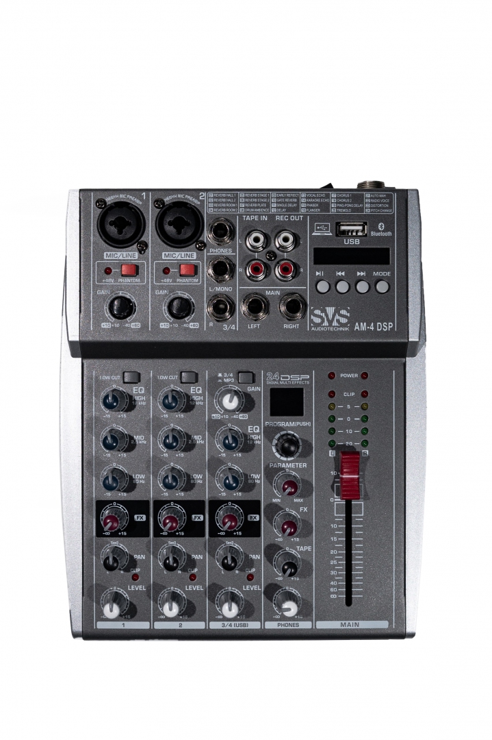 SVS Audiotechnik mixers AM-4 DSP Аналоговый микшерный пульт, 4-канала в Выборге