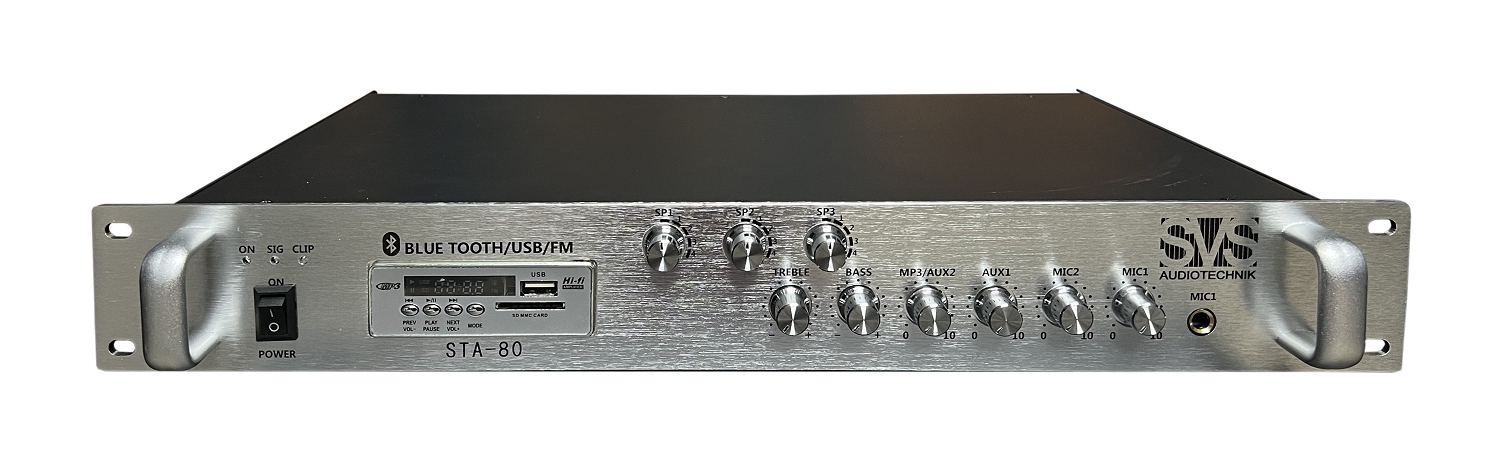 SVS Audiotechnik STA-80 Микшер-усилитель для систем Public Address в Выборге