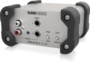Klark Teknik DI 22P пассивный стерео директ-бокс в Выборге