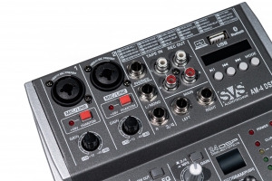 SVS Audiotechnik mixers AM-4 DSP Аналоговый микшерный пульт, 4-канала в Выборге